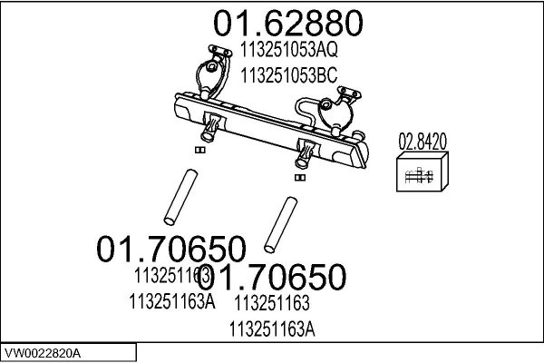 MTS VW0022820A006184