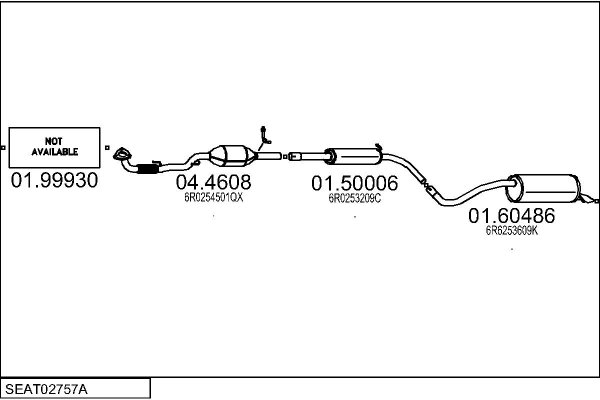 MTS SEAT02757A028131