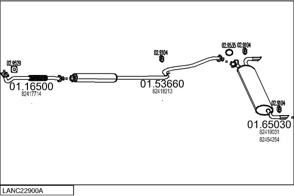 MTS LANC22900A002673