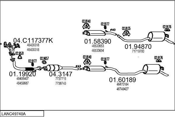 MTS LANC49740A009066