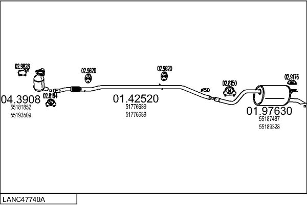 MTS LANC47740A017452