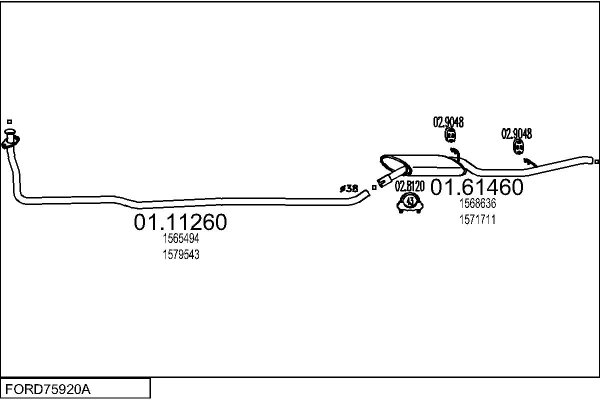 MTS FORD75920A000323