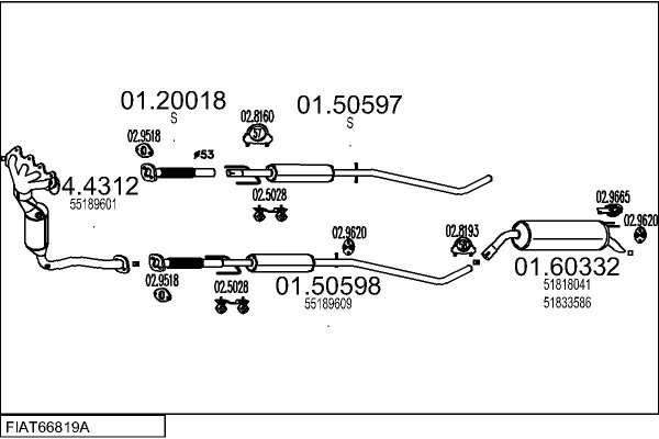 MTS FIAT66819A018906