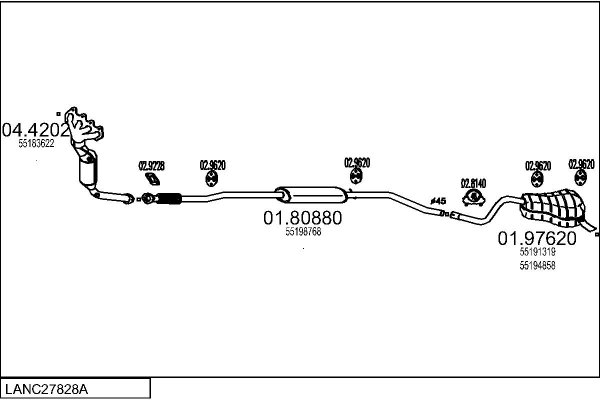 MTS LANC27828A017451