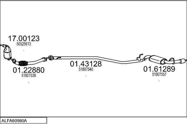 MTS ALFA60980A033302