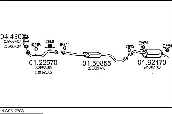 MTS NISS51778A133828