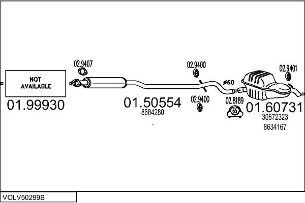 MTS VOLV50299B014618