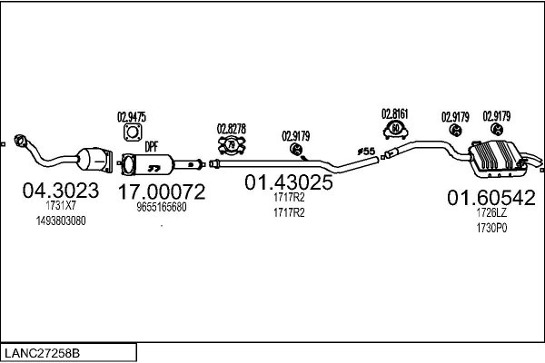 MTS LANC27258B017797