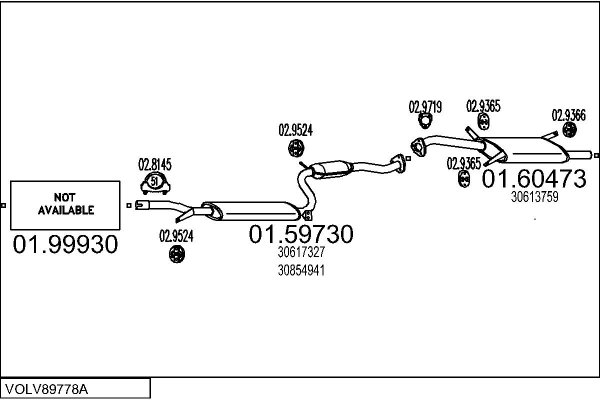 MTS VOLV89778A005394