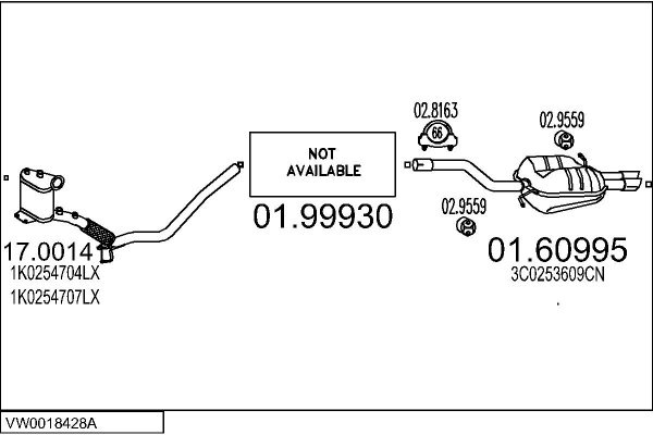 MTS VW0018428A026752