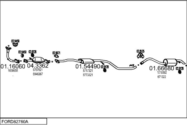 MTS FORD82760A012422