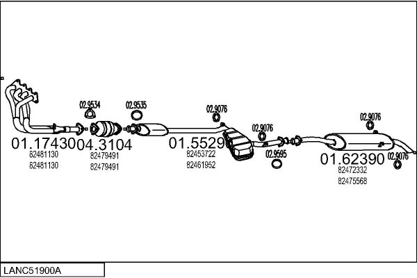 MTS LANC51900A002689