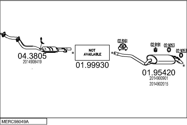 MTS MERC98049A020138
