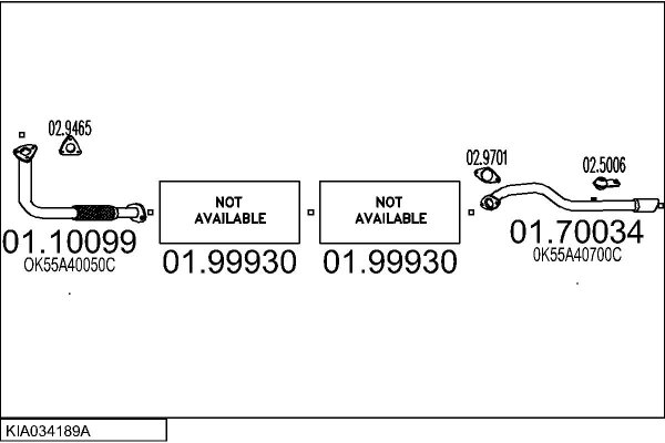 MTS KIA034189A019797