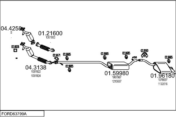 MTS FORD63799A015810