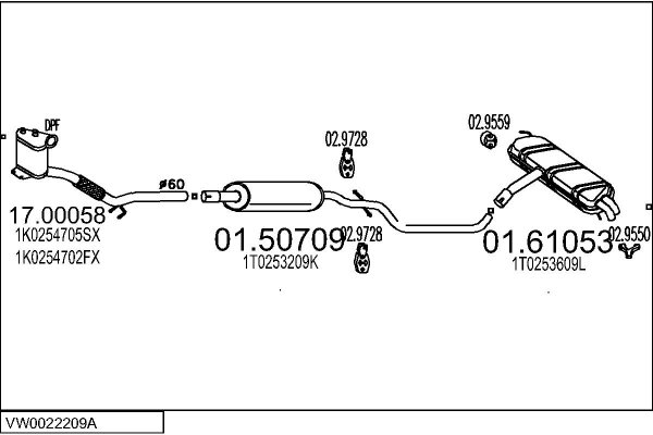MTS VW0022209A019634