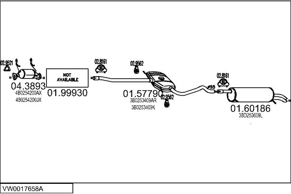 MTS VW0017658A015787