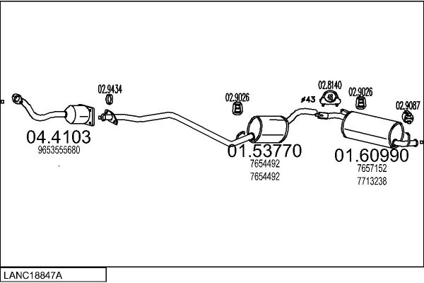 MTS LANC18847A002652