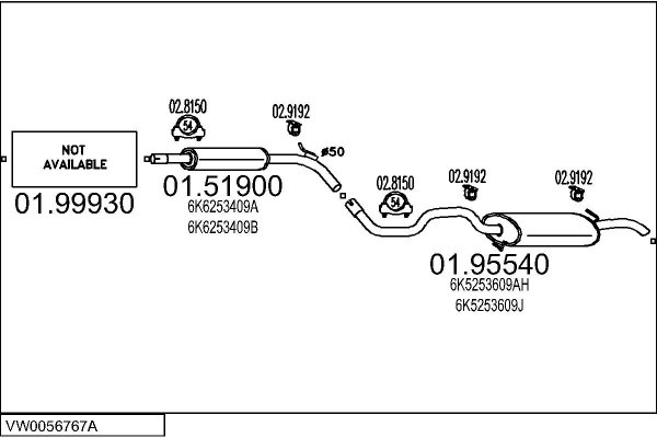 MTS VW0056767A008432