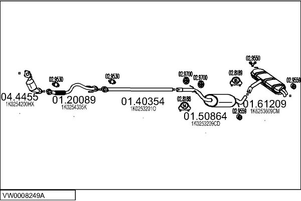 MTS VW0008249A023164