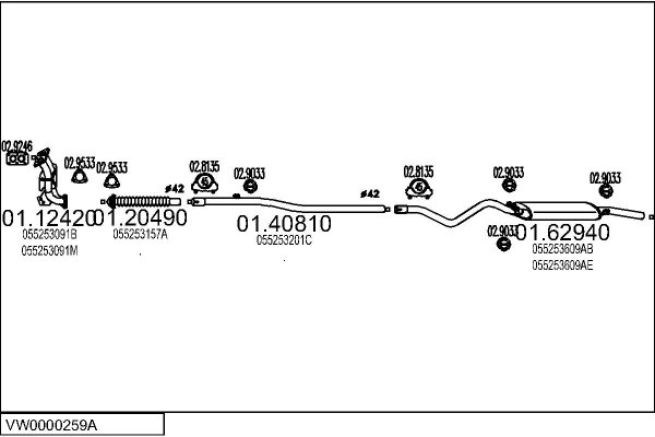 MTS VW0000259A001618