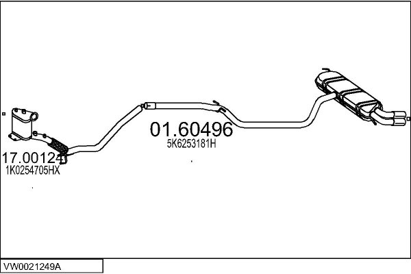 MTS VW0021249A018393