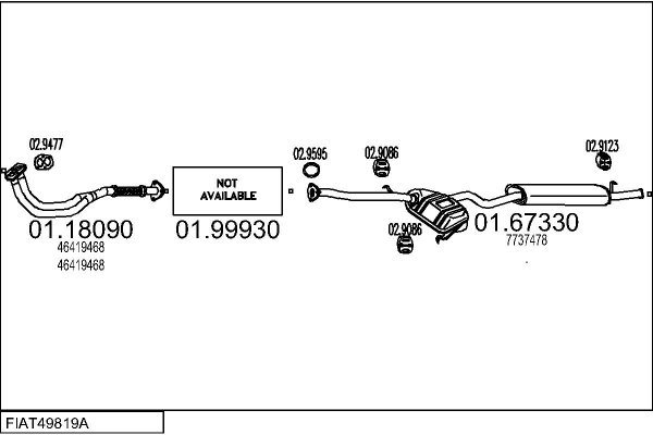 MTS FIAT49819A002598