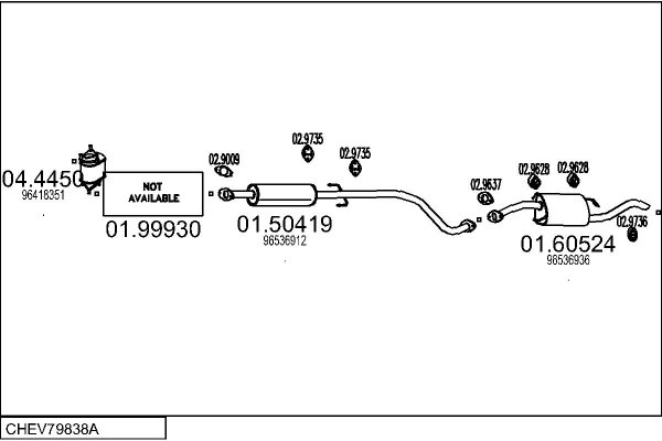 MTS CHEV79838A057132