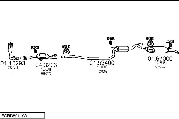 MTS FORD50119A009659