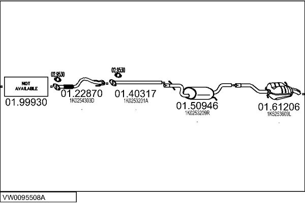 MTS VW0095508A023195