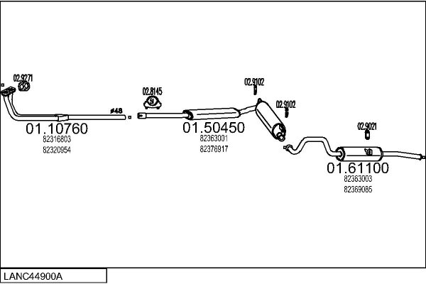 MTS LANC44900A013283