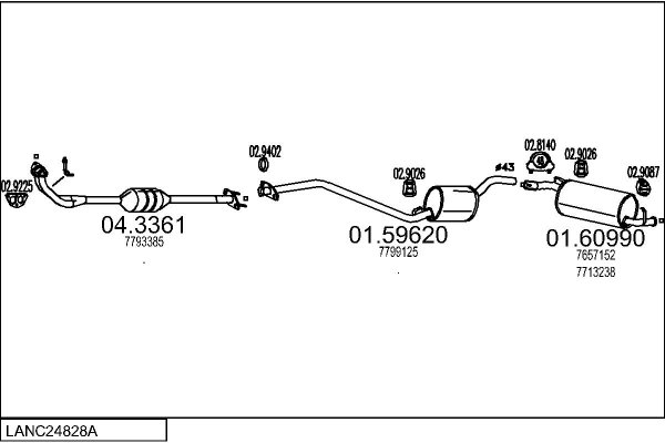 MTS LANC24828A002654