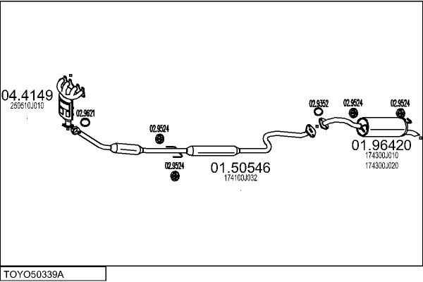 MTS TOYO50339A017319
