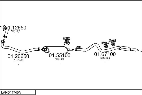 MTS LAND11740A023411