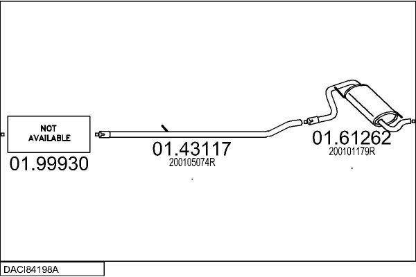 MTS DACI84198A100515