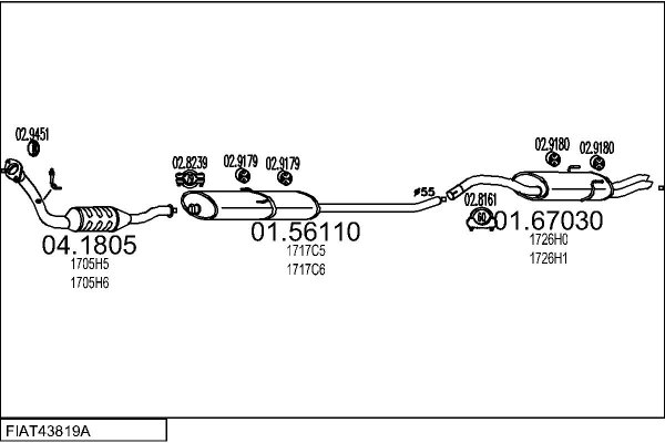 MTS FIAT43819A003785
