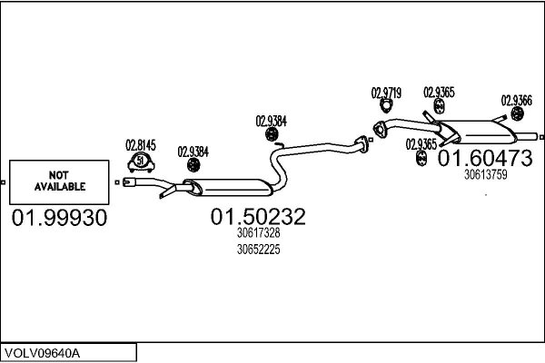 MTS VOLV09640A012519