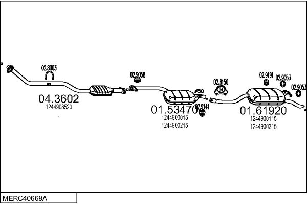 MTS MERC40669A000451