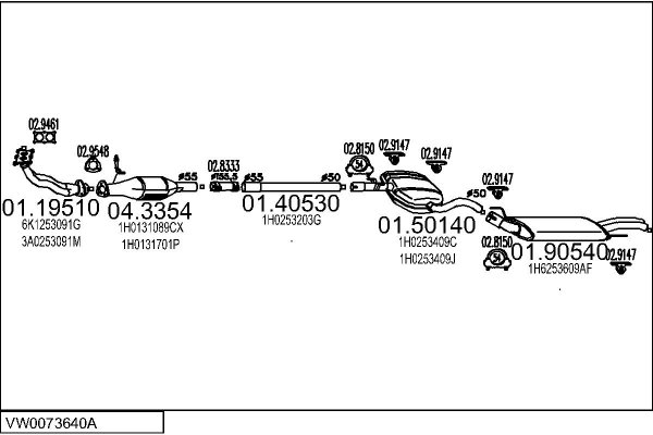 MTS VW0073640A001874