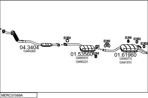 MTS MERC57089A000457