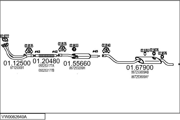 MTS VW0082640A001958