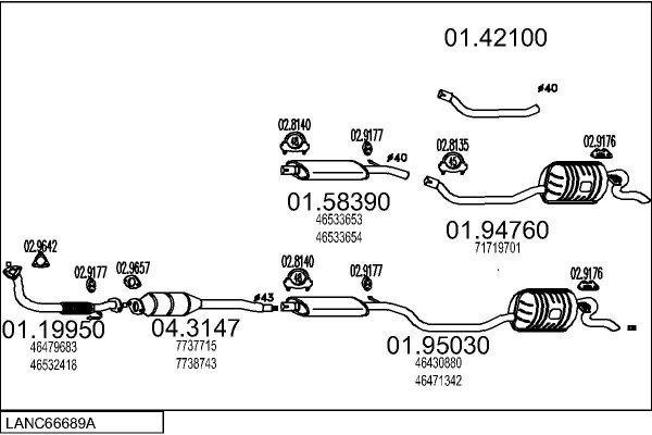 MTS LANC66689A009067