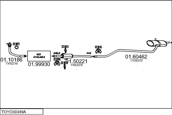 MTS TOYO30349A014689