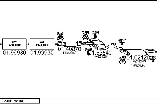 MTS VW0017650A001877