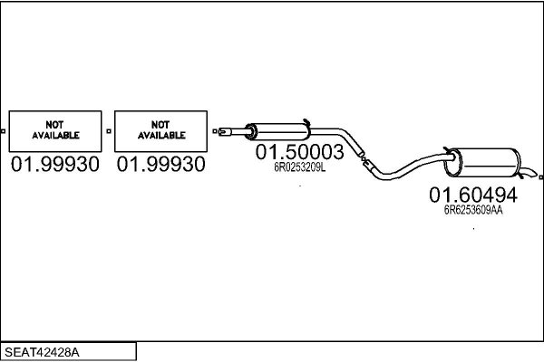 MTS SEAT42428A057425