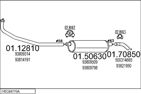 MTS IVEC89770A034090