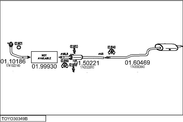 MTS TOYO30349B014689