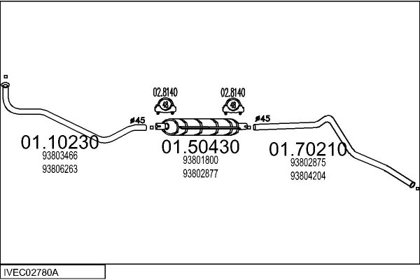 MTS IVEC02780A034055