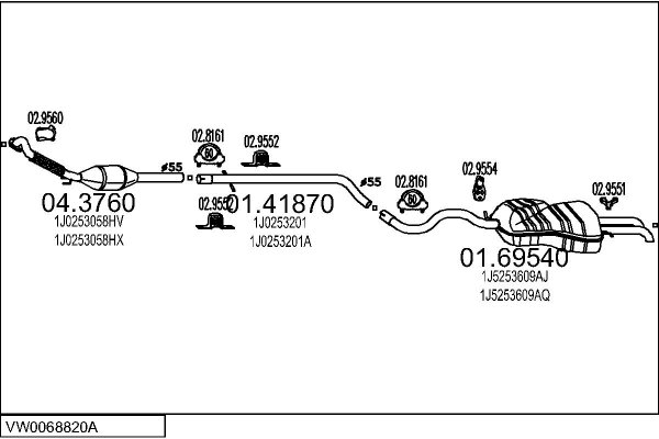 MTS VW0068820A013107