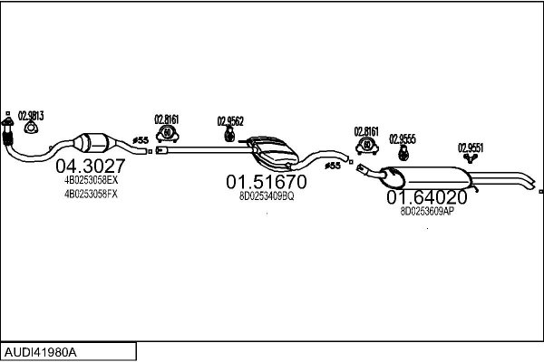 MTS AUDI41980A008886